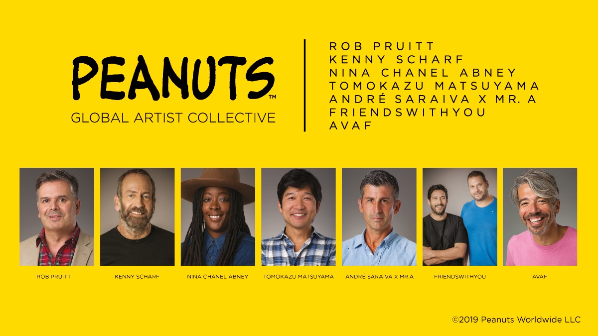 THE 7 ARTISTS FROM THE PEANUTS COLLECTIVE