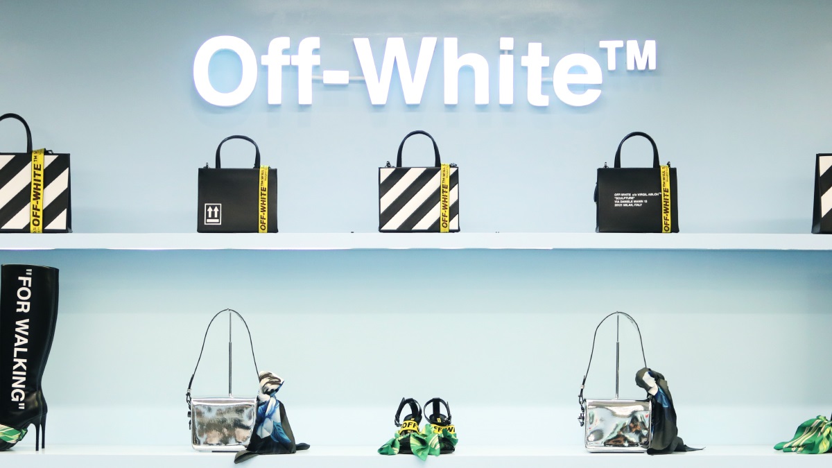 off white brand bag